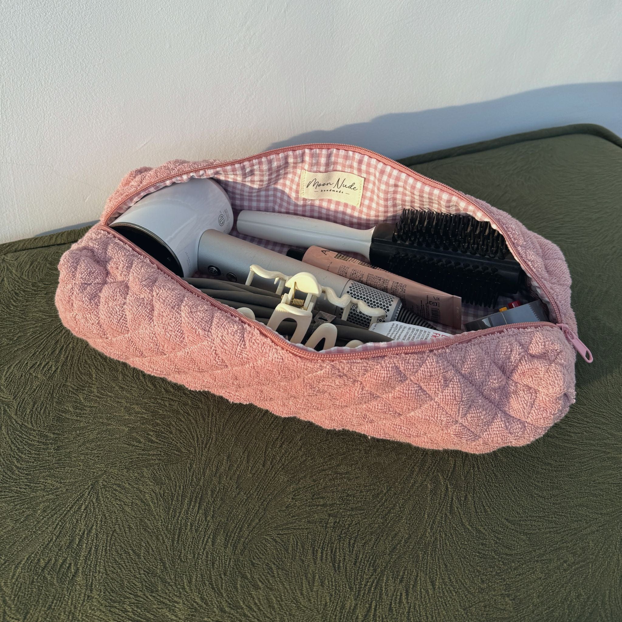 Moon Nude Blush Hair Tool Bag