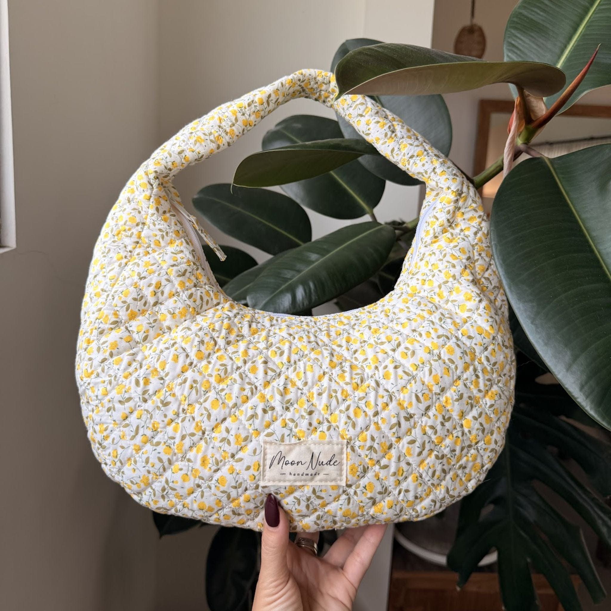 Moon Nude Buttercup Hoop Bag