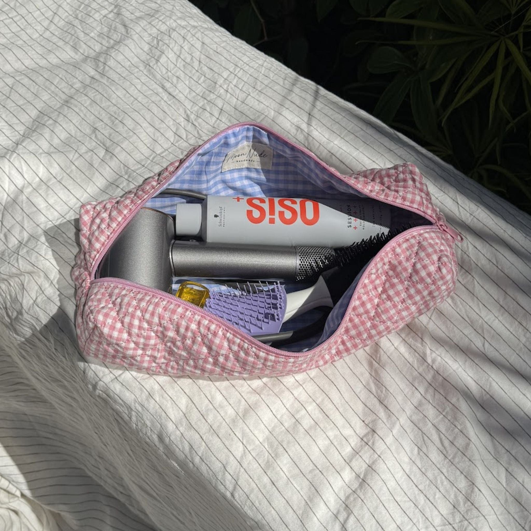 Moon Nude Flamingo Hair Tool Bag