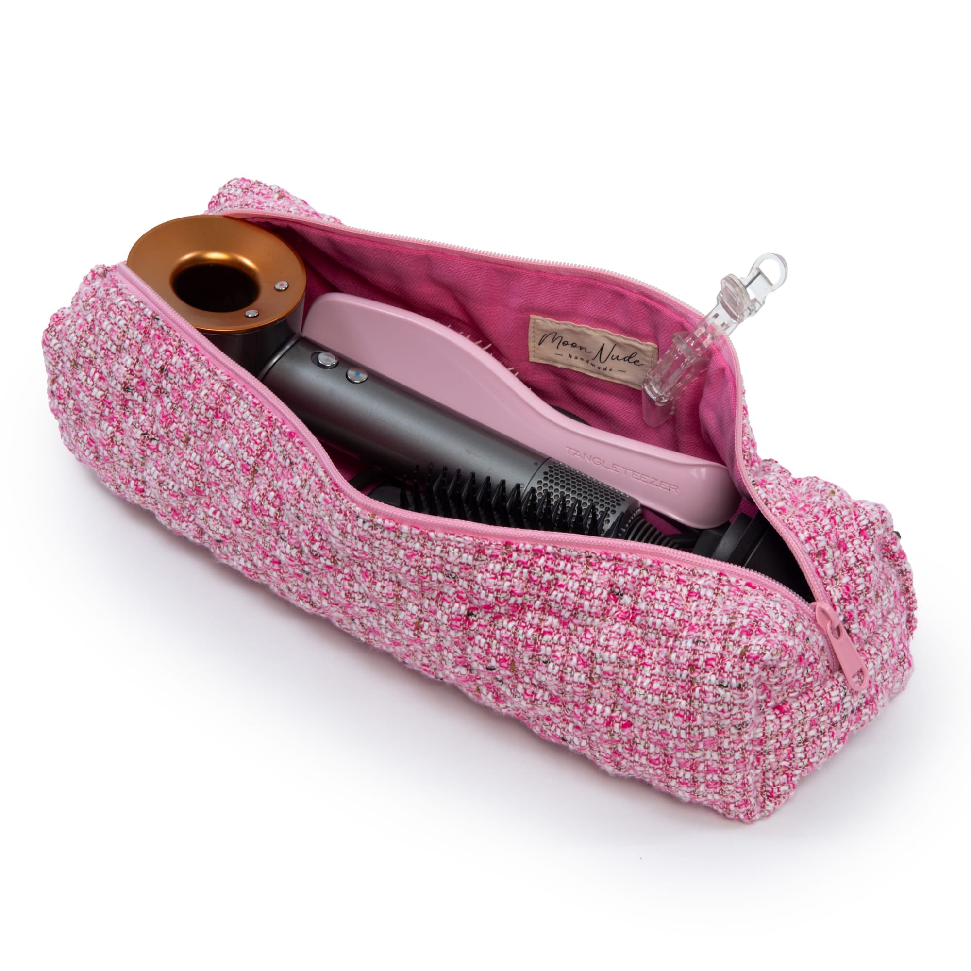 Moon Nude Camellia Hair Tool Bag