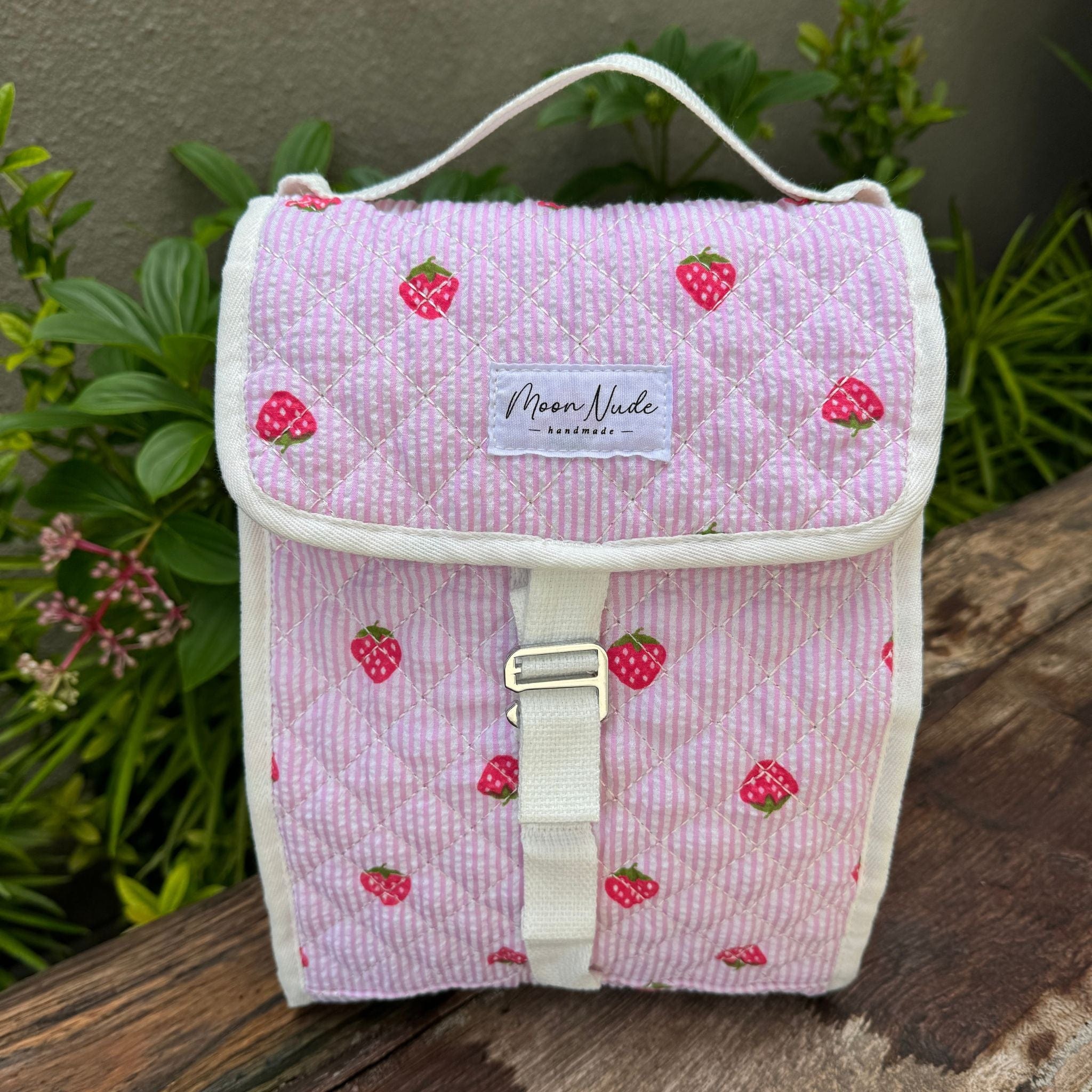 Moon Nude Strawberry Lunch Bag